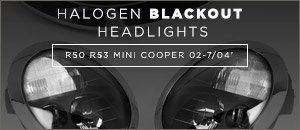 MINI R50 R53 Depo Blackout Headlights