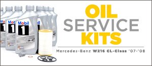 Mercedes Benz W216 CL-Class Oil Service Kits