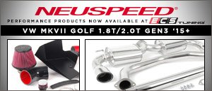 VW MKVII Golf 1.8T/2.0T Neuspeed Products