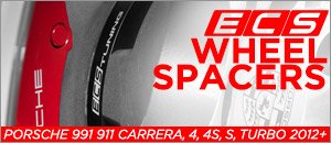 Porsche 991 911 Carrera and Turbo ECS Wheel Spacer Kits