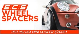 MINI Gen 1 7/2006+ ECS 25mm & 30mm Wheel spacers Kits