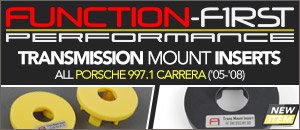 Porsche 997.1 911 Carrera Transmission Mount Inserts