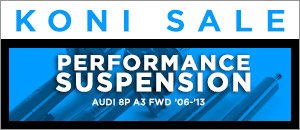 Audi 8P A3 FWD Koni Suspension Sale