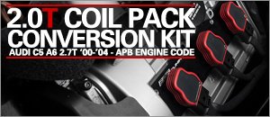 Audi C5 A6  2.7T 2.0T Coil Pack Conversion Kit