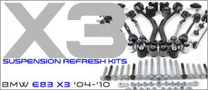 BMW E83 X3 ECS Suspension Refresh Kits