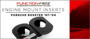 Porsche 986 Boxster F1 Performance Engine Mount Inserts
