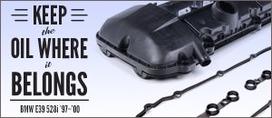 BMW E39 528i Valve Cover Repair