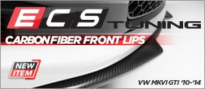VW MKVI GTI Carbon Fiber Front Lips