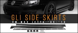 VW MKV Jetta GLI Side Skirt Set