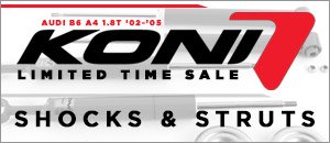 Audi B6 A4 1.8T Koni Shocks & Struts Sale