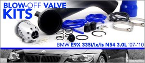 BMW E9x 335i/ix/is N54 Engine Blow-Off Valve Kits