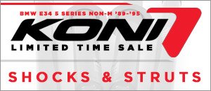 BMW E34 5 Series Non-M Koni Shocks & Struts Sale