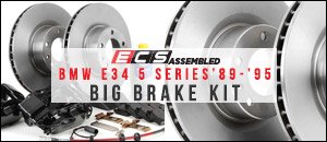 BMW E34 5 Series ECS Assembled Big Brake Kits