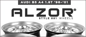 Audi B5 A4 1.8T Alzor Style 881 Wheels