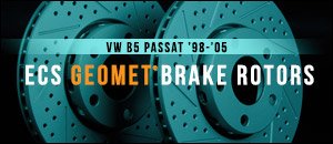 VW B5 Passat ECS GEOMET&reg; Brake Rotors