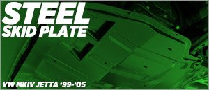 VW MKIV Jetta Steel Skid Plate