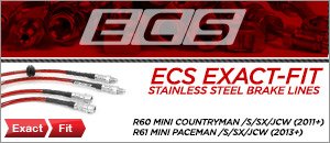 MINI R60/R61 S/SX/JCW ECS Exact-Fit Brake Lines