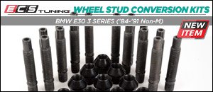 BMW E30 3 Series ECS Wheel Stud Conversion Kits