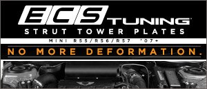 MINI R55/R56/R57 ECS Strut Tower Plates