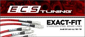 Audi D3 A8 ECS Exact-Fit Brake Lines