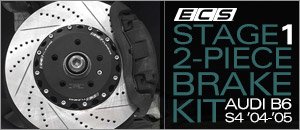 Audi B6 S4 ECS 2-Piece Brake Rotors