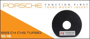 Porsche 993 C4/C4S/Turbo Transmission Mount Inserts