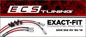 BMW E60 M5 ECS Exact-Fit Brake Lines