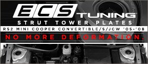 MINI R52 ECS Strut Tower Plates