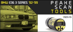 BMW E36 3 Series PEAKE Scan Tools