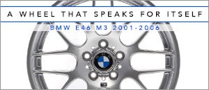BMW E46 M3 Genuine BMW CSL Wheels