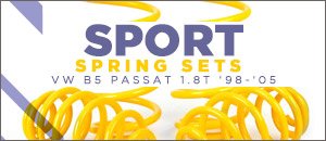 VW B5 Passat 1.8T FWD Performance Springs