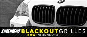 BMW E70 X5 ECS Blackout Grille Sets