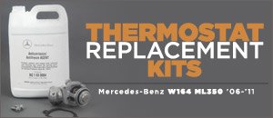 Mercedes-Benz W164 Thermostat Replacement Kits