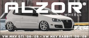 VW MKV Rabbit & GTI Alzor Wheels
