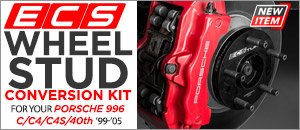 Porsche 996 C/C4/C4S/40th ECS Wheel Stud Conversions