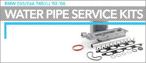 BMW E65/E66 745i Collapsible Water Pipe Kits