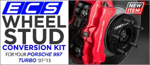 Porsche 997 Turbo ECS Wheel Stud Conversions