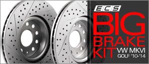 VW MKVI Golf ECS Big Brake Kits