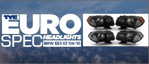 BMW E83 X3 TYC Euro Spec Headlight Sets