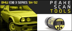 BMW E30 3 Series PEAKE Scan Tools