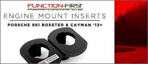 Porsche 981 Boxster & Cayman Engine Mount Inserts