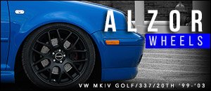 VW MKIV Golf/337/20th Alzor Wheels