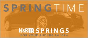 Audi B8 A4 H&R Springs