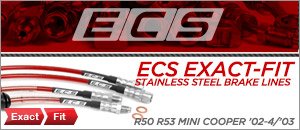 MINI R50/R53 Exact-Fit Brake Lines