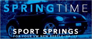 VW New Beetle Sport Springs