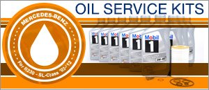 Mercedes-Benz R230 SL-Class Oil Service Kits