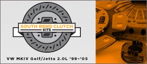 VW MKIV Golf/Jetta 2.0L South Bend Clutch Kits
