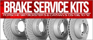 Porsche 987 Boxster/Cayman S Brake Service Kits