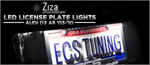 Audi D3 A8 Ziza LED License Plate Light Kit