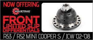R52/R53 MINI WAVETRAC&reg; Front Limited Slip Differentials